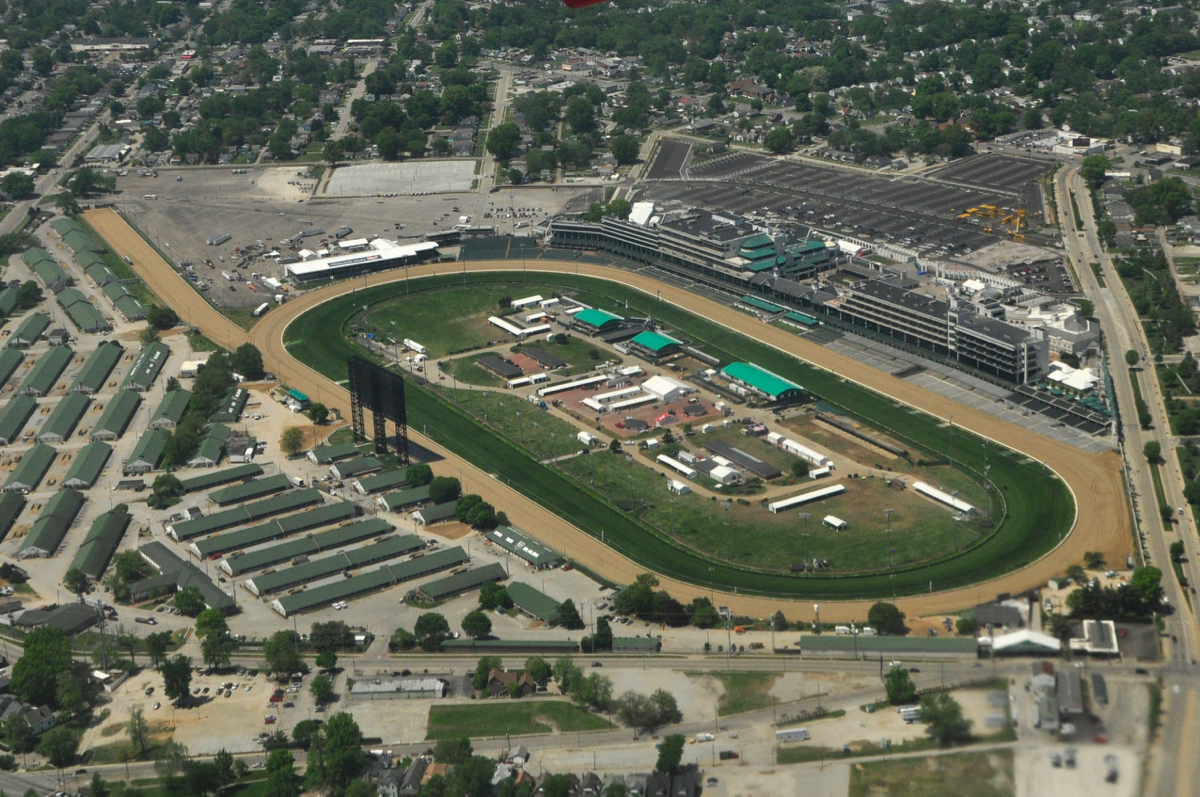 Churchill Downs in Louisville, home of the Kentucky Derby